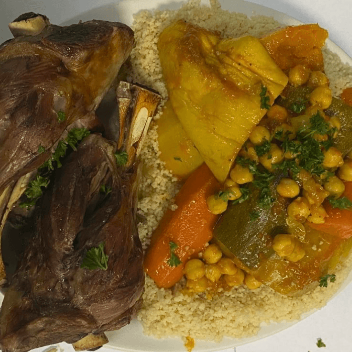 Lamb Couscous.