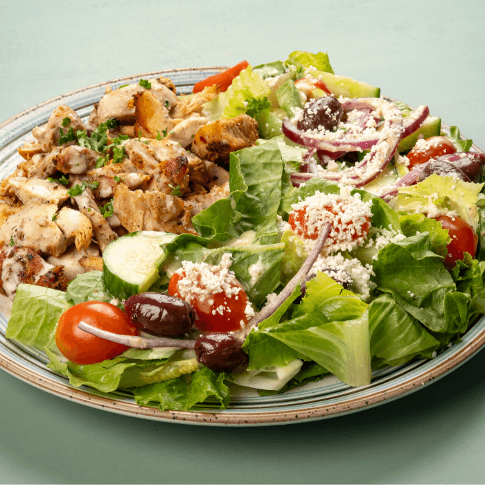 Chicken Shawarma Salad.