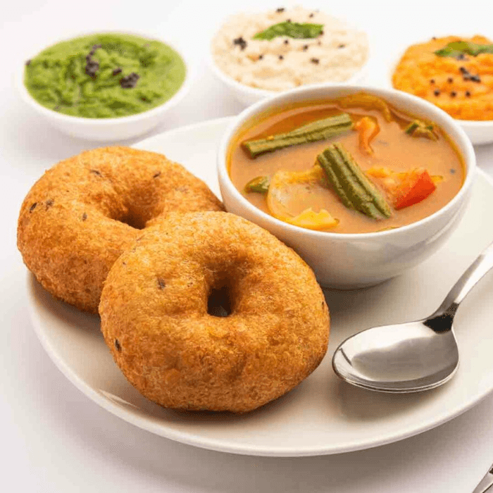 Methu Vada (Sambar)