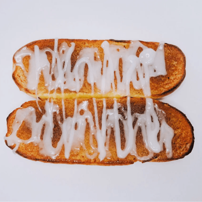 Cinnamon Bread with Icing.