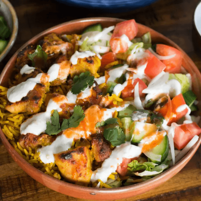 Chicken over Rice