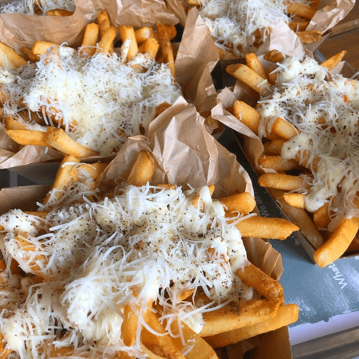 Cheesy Garlic Fries