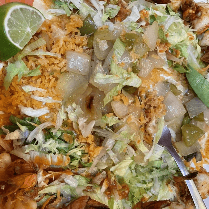 Camarones Al Mojo De Ajo.