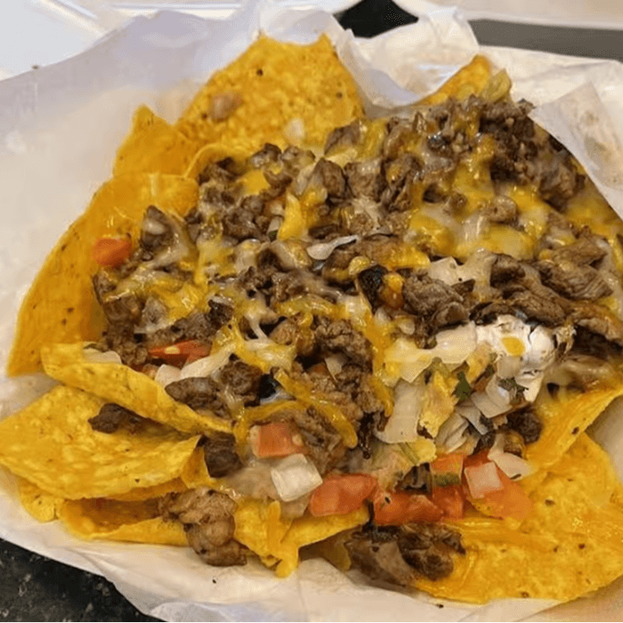 Carne Asada Nachos.