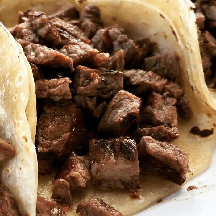 3 Carne Asada Tacos