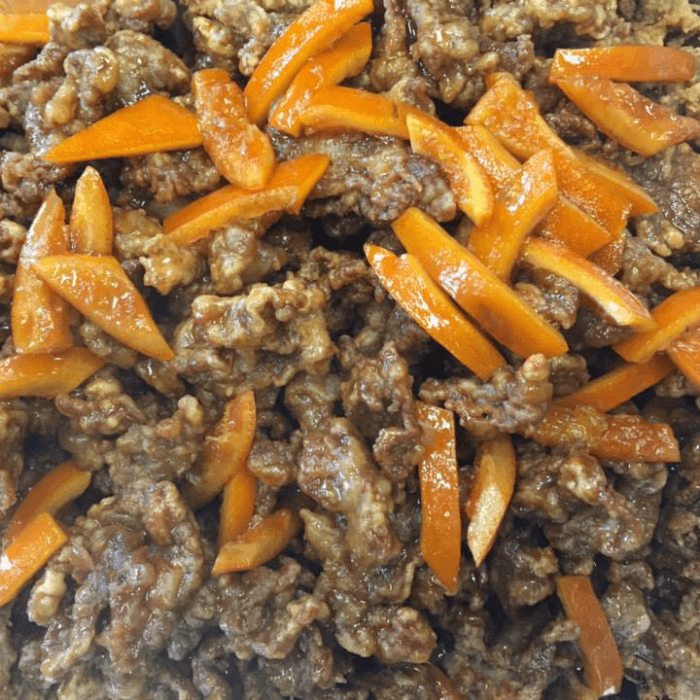 Orange Flavored Beef (QT)