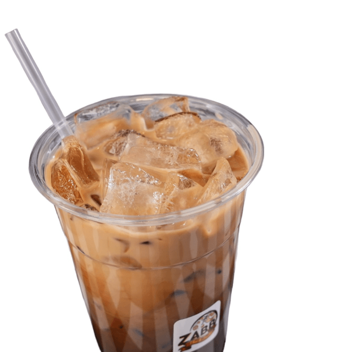 Thai Ice Coffee with Boba