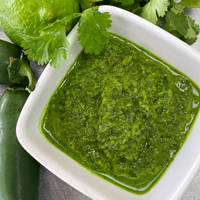 Signature Green Sauce.
