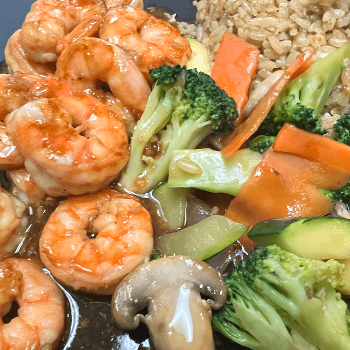 Hibachi Shrimp.
