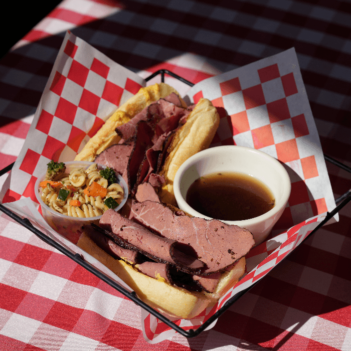 Hot Pastrami Sandwich