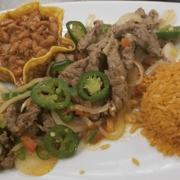 Bistec Mexicano.