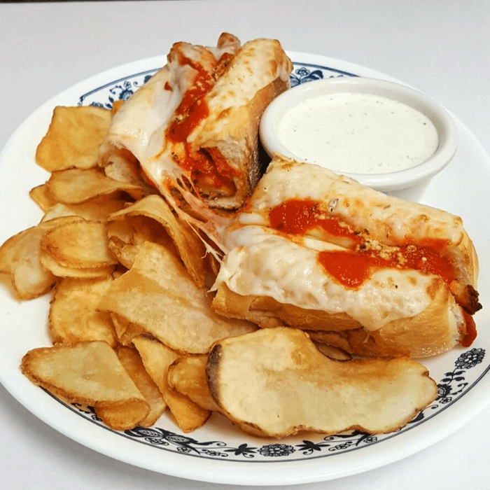 Chicken Parmigiana Sub (Large 12").
