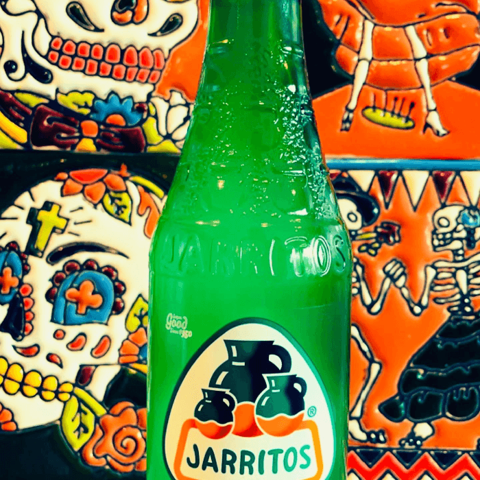 Jarritos Grapefruit Soda.