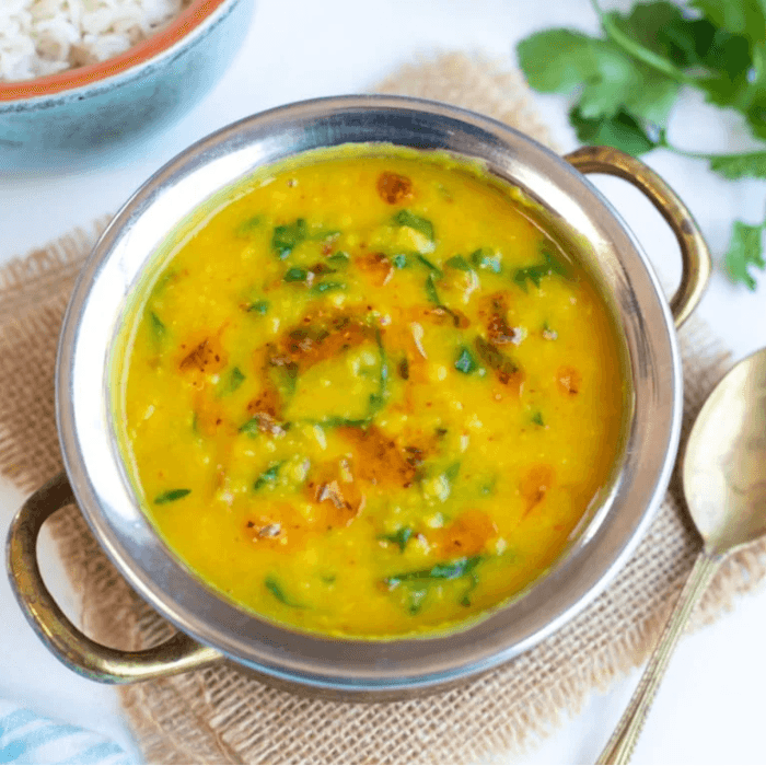 Aloo Dal Palak