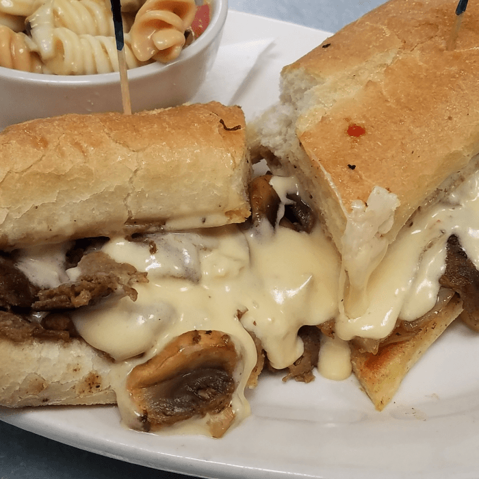 Lucky's Queso Philly Steak