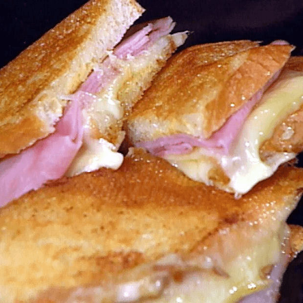 Grilled Ham & Cheese Sandwich
