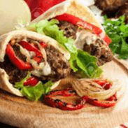 Kafta Kebab Pita Roll