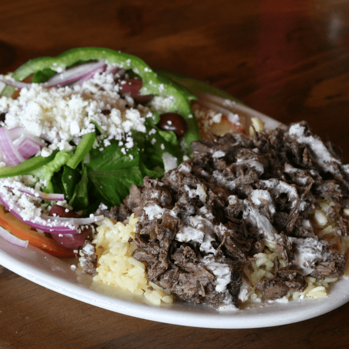 Beef Shawarma Combo Plate