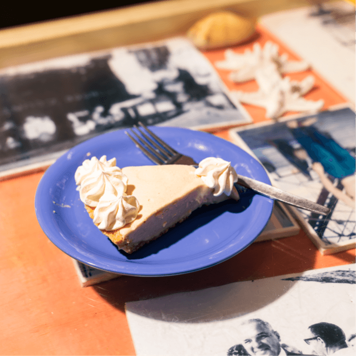 Blue Ribbon Peanut Butter Pie (slice).