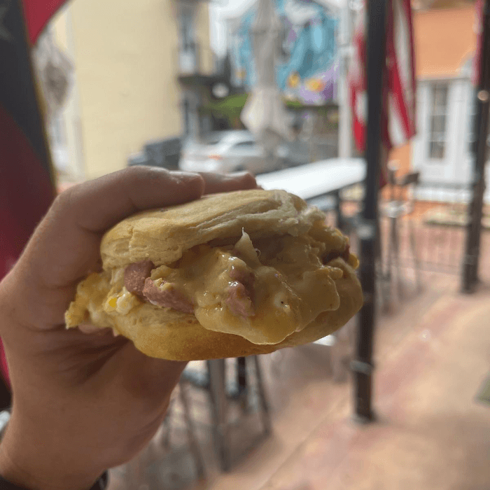 Biscuit Egg Sausage And Cheese