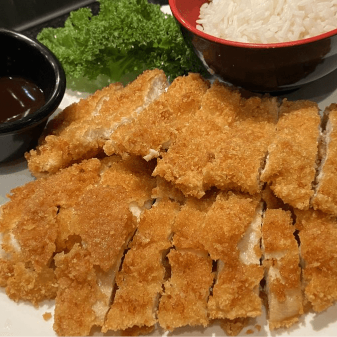 Chicken Katsu Dinner.