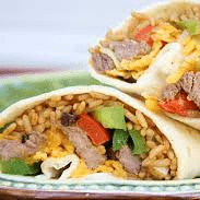 Fajita Steak Burrito
