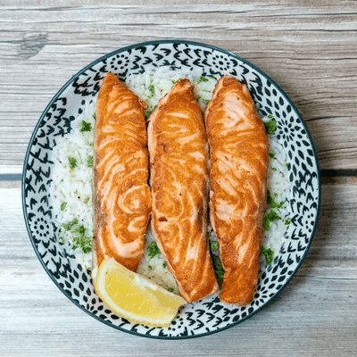 5pc Grilled Fish Over Rice