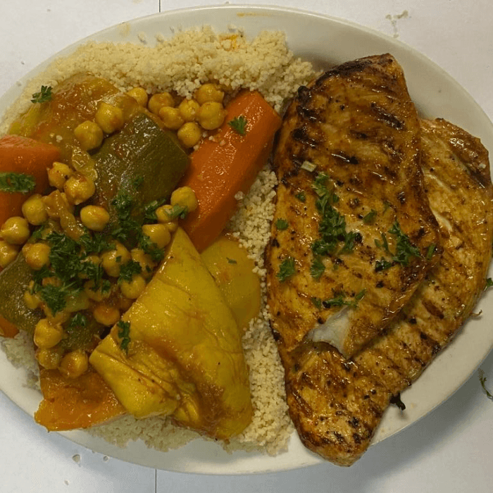Chicken Couscous.