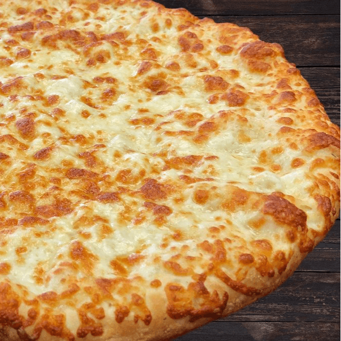 Large One Topping Cheese (14" Serves 3-4)