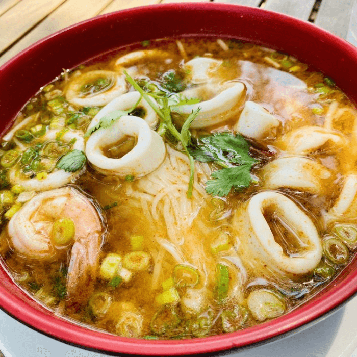 Tom Yum Noodle Soup.