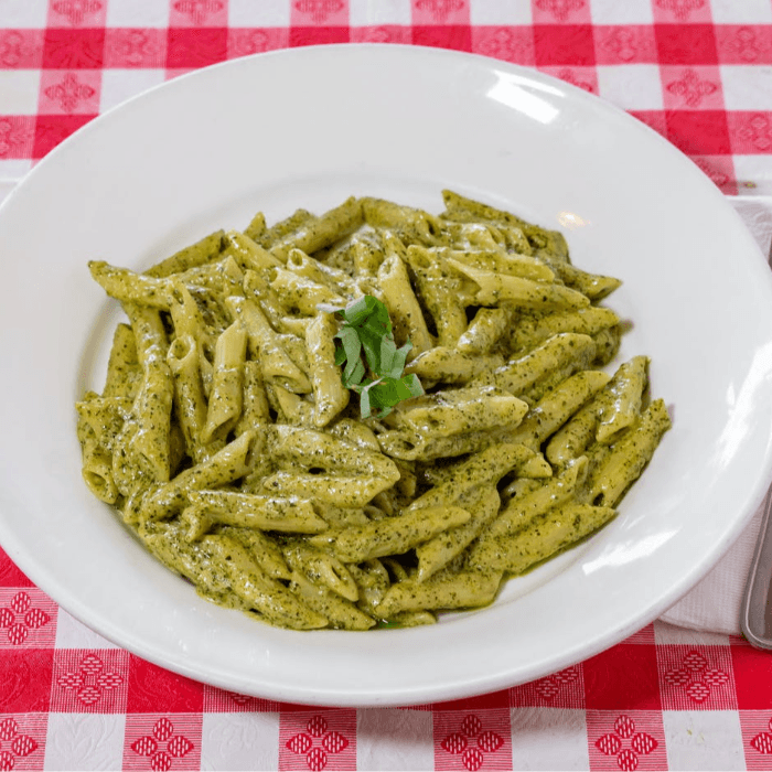 Penne Pesto.