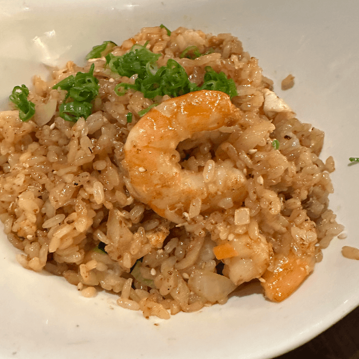 Shrimp fried rice.