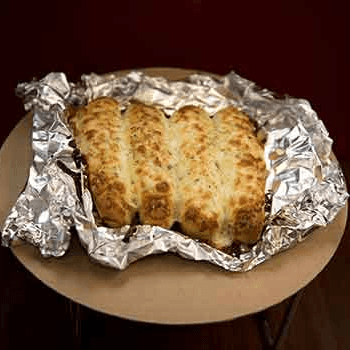 Cheese Breadsticks with Garlic.
