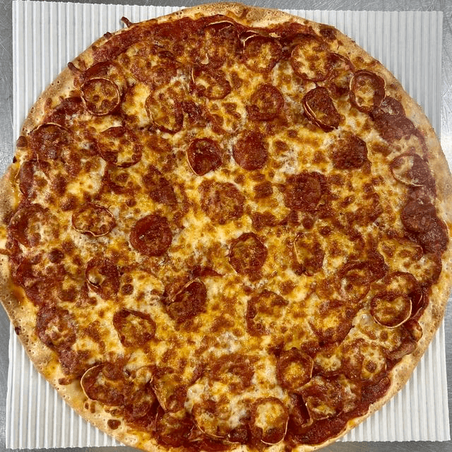The Double Double Pizza.