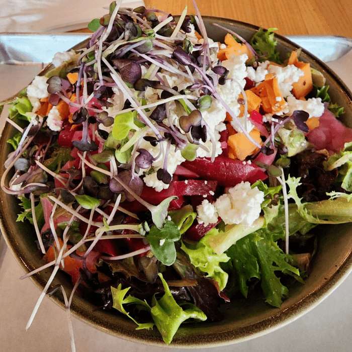 Yam & Cheese Salad