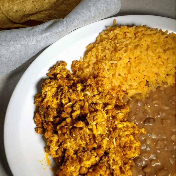 Huevos Revueltos Con Chorizo