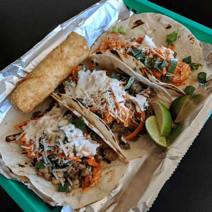 Trio (Steak/Shrimp/Chicken/Black Bean).