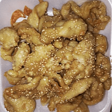 Honey Mustard Popcorn Chicken.