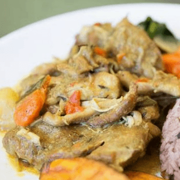 Side Curry Chicken