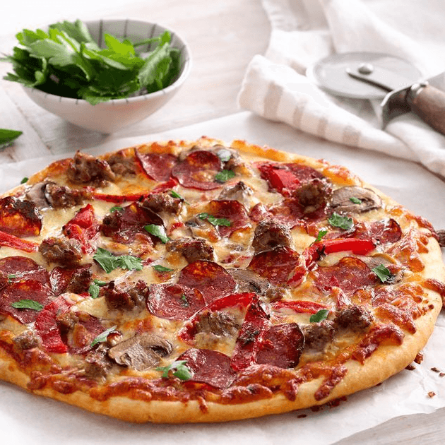 Italian Meats Pizza - Mini (4 Slices)