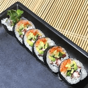 Spicy Tako Roll.