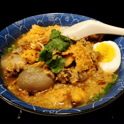 36. Delish Rice Noodle Soup