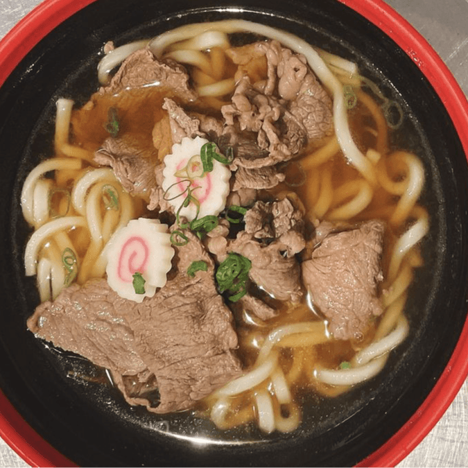 Niku (Beef) Udon Noodle Soup