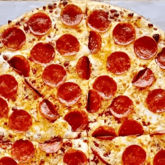 Pepperoni Pizza (12" 4 Slices)