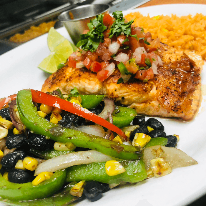 Mexican Blackened Salmon