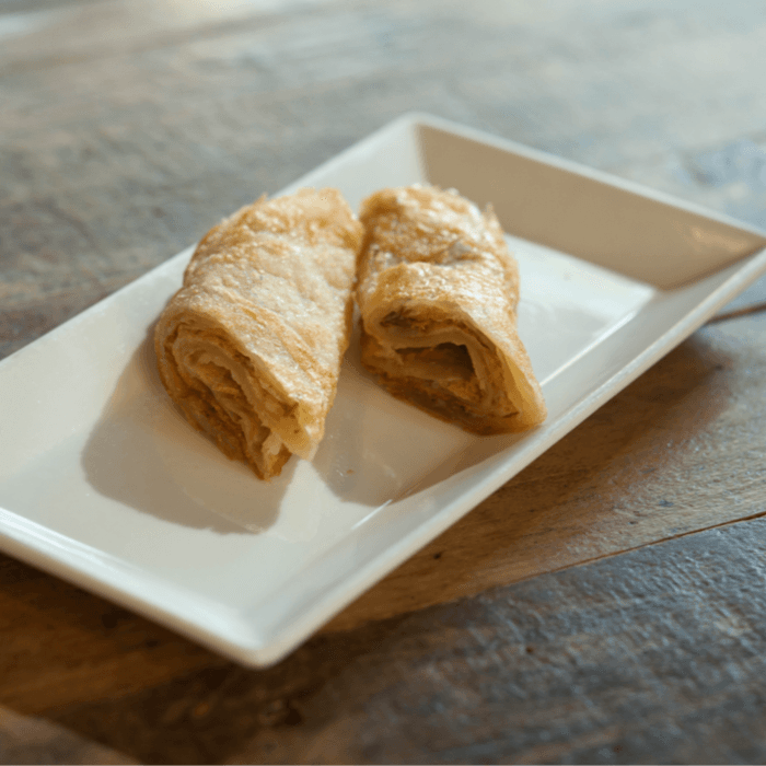 Roti with Sweet Milk.