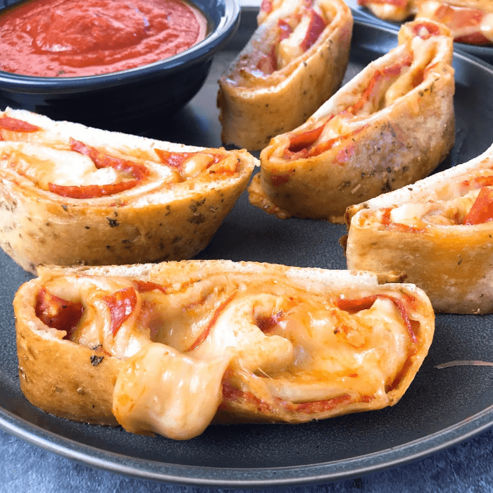 Cheese & Pepperoni Stromboli Catering