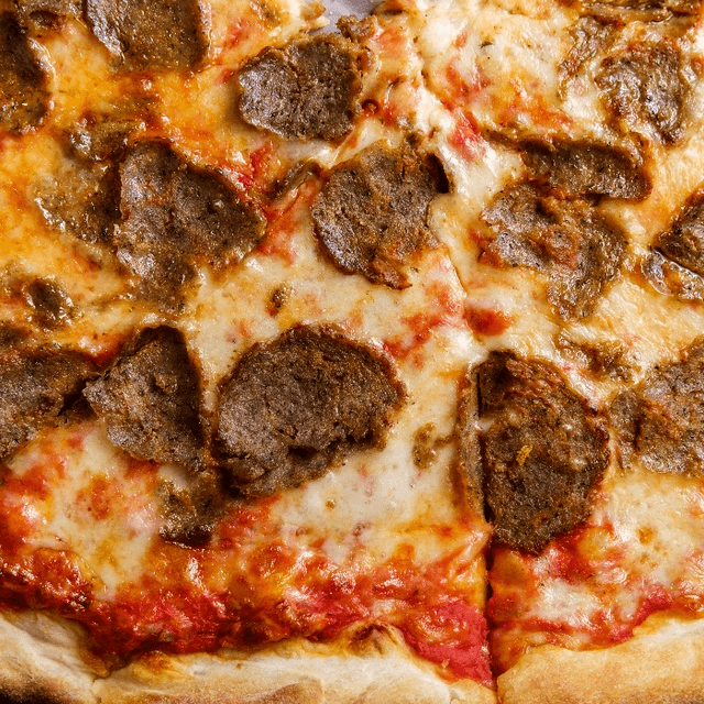 Meatball House Thin Crust Pizza (Regular 12" (6 Slices))