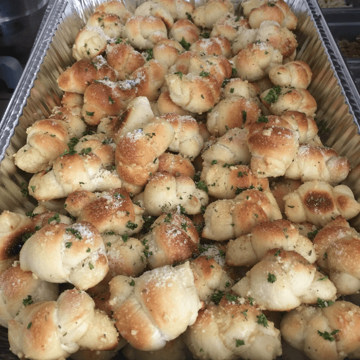 Garlic Knots (Half Tray Serves 10)