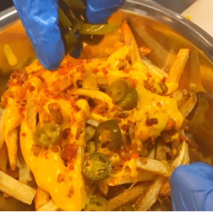 Shareable Texas Cheese Fries